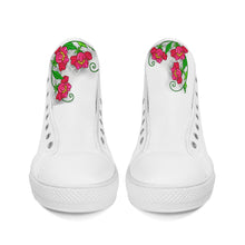 Load image into Gallery viewer, Ti Amo I love you - Exclusive Brand - High-Top Canvas Shoes - White Soles
