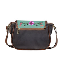 Load image into Gallery viewer, Ti Amo I love you - Exclusive Brand - Neptune - Floral Bouquet - Saddle Bag
