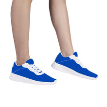 Load image into Gallery viewer, Ti Amo I love you  - Exclusive Brand  - Absolute Zero Blue - Angry Fish - Air Mesh Running Shoes - White Soles
