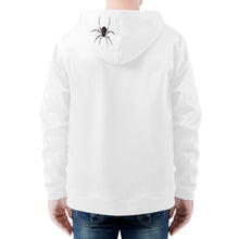 Load image into Gallery viewer, Ti Amo I love you - Exclusive Brand  - White - Spider  -Men&#39;s  Zip Hoodie
