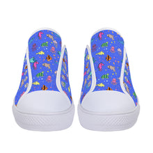 Load image into Gallery viewer, Ti Amo I love you - Exclusive Brand  -  Low-Top Canvas Shoes - White Soles
