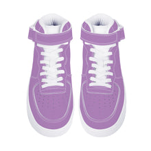 Load image into Gallery viewer, Ti Amo I love you - Exclusive Brand - African Violet - Womens High Top Sneakers
