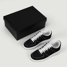 Load image into Gallery viewer, Ti Amo I love you - Exclusive Brand - Black - Low Top Unisex Sneakers
