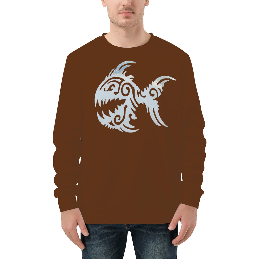 Ti Amo I love you - Exclusive Brand  -  Angry Fish - Men's Sweatshirt