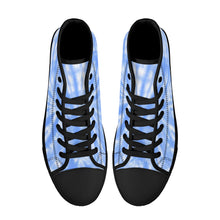 Load image into Gallery viewer, Ti Amo I love you - Exclusive Brand - High-Top Canvas Shoes - Black Soles
