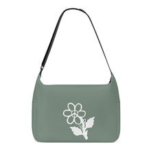 Load image into Gallery viewer, Ti Amo I love you - Exclusive Brand - Xanadu - White Daisy - Journey Computer Shoulder Bag
