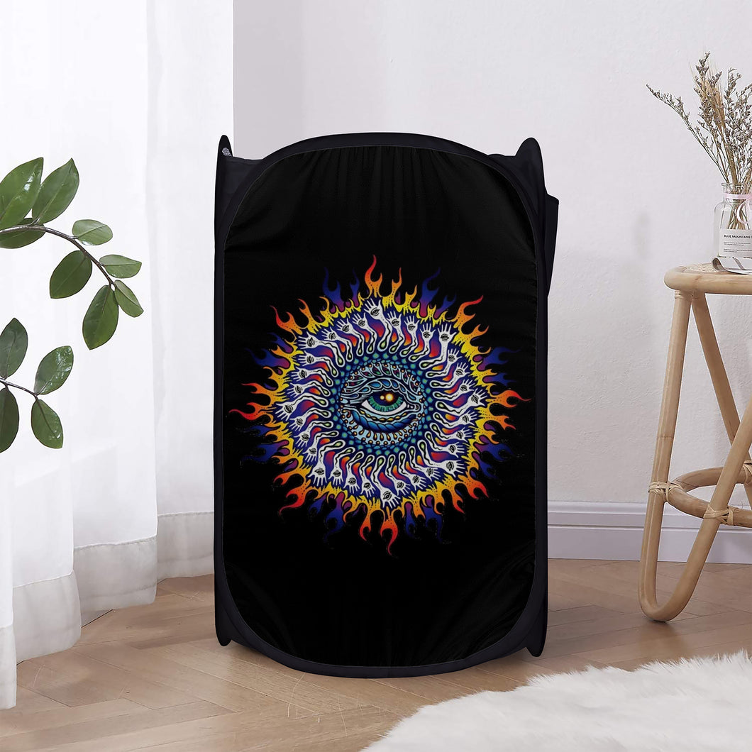 Ti Amo I love you - Exclusive Brand  - Laundry Hamper Black