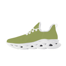 Load image into Gallery viewer, Ti Amo I love you - Exclusive Brand  - Olive Green - Mens / Womens - Flex Control Sneakers- White Soles
