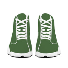 Load image into Gallery viewer, Ti Amo I love you - Exclusive Brand  - Deep Artichoke - Mens / Womens - Unisex  Basketball Shoes - White Laces
