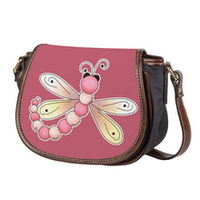 Load image into Gallery viewer, Ti Amo I love you - Exclusive Brand - Contessa 2 - Dragonfly - Saddle Bag
