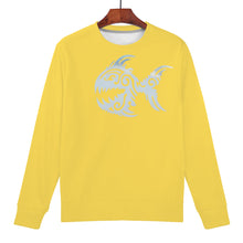 Load image into Gallery viewer, Ti Amo I love you - Exclusive Brand  - Mustard Yellow - Angry Fish - Women&#39;s Sweatshirt
