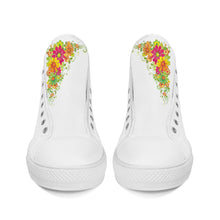 Load image into Gallery viewer, Ti Amo I love you - Exclusive Brand  - High-Top Canvas Shoes - White Soles
