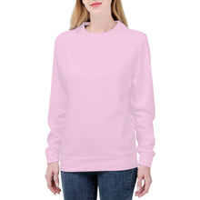 Load image into Gallery viewer, Ti Amo I love you - Exclusive Brand  - Pink Lace - Solid Color Women&#39;s Sweatshirt
