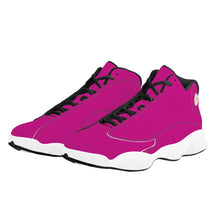 Load image into Gallery viewer, Ti Amo I love you  - Exclusive Brand  - Artist&#39;s Purple - Womens Basketball Shoes - Black Laces
