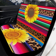 Load image into Gallery viewer, Ti Amo I love you - Exclusive Brand - Leopard &amp; Sunflowers - Car Seat Cover Set
