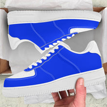 Load image into Gallery viewer, Ti Amo I love you - Exclusive Brand - Blue Blue Eyes - Low Top Unisex Sneakers -  Sizes: Big Kids 4.5-7 / Mens 4.5-14.5 / Womens 5.5-14
