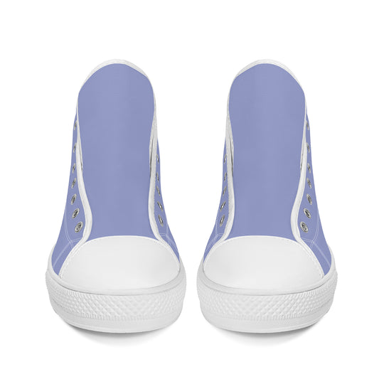 Ti Amo I love you - Exclusive Brand - High-Top Canvas Shoes  - White Soles