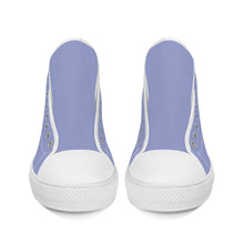 Load image into Gallery viewer, Ti Amo I love you - Exclusive Brand - High-Top Canvas Shoes  - White Soles
