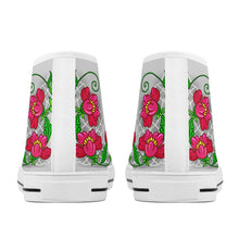 Load image into Gallery viewer, Ti Amo I love you - Exclusive Brand - High-Top Canvas Shoes - White Soles
