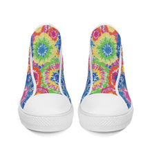 Load image into Gallery viewer, Ti Amo I love you- Exclusive Brand - High-Top Canvas Shoes - White Soles
