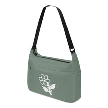 Load image into Gallery viewer, Ti Amo I love you - Exclusive Brand - Xanadu - White Daisy - Journey Computer Shoulder Bag
