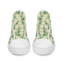 Load image into Gallery viewer, Ti Amo I love you - Exclusive Brand  - High-Top Canvas Shoes - White Soles
