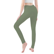 Load image into Gallery viewer, Ti Amo I love you - Exclusive Brand  - Mossy Statue - Yoga Leggings - Sizes XS-3XL
