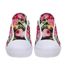 Load image into Gallery viewer, Ti Amo I love you - Exclusive Brand - Low-Top Canvas Shoes - White Soles
