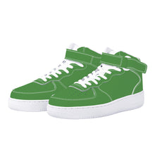 Load image into Gallery viewer, Ti Amo I love you - Exclusive Brand - Bamboo Green - High Top Unisex Sneakers
