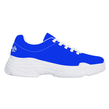 Load image into Gallery viewer, Ti Amo I love you - Exclusive Brand - Blue Blue Eyes - Angry Fish - Chunky Sneakers - White Soles
