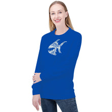 Load image into Gallery viewer, Ti Amo I love you - Exclusive Brand - Dark Blue -  Angry Fish - Women&#39;s Sweatshirt
