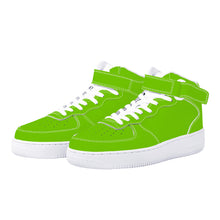 Load image into Gallery viewer, Ti Amo I love you - Exclusive Brand - Apple Orchid Green - High Top Unisex Sneaker
