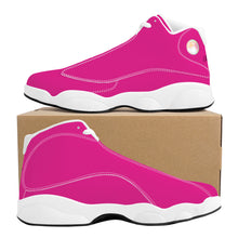 Load image into Gallery viewer, Ti Amo I love you - Exclusive Brand  - Barbie Pink - Womens - Basketball Shoes - White Laces
