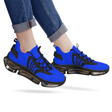 Load image into Gallery viewer, Ti Amo I love you - Exclusive Brand  - Blue Blue Eyes  - Script Double Heart - Air Max React Sneakers - Black Soles
