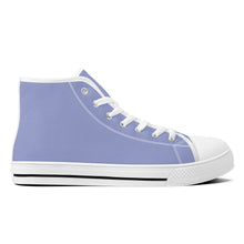 Load image into Gallery viewer, Ti Amo I love you - Exclusive Brand - High-Top Canvas Shoes  - White Soles
