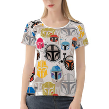 Load image into Gallery viewer, Ti Amo I love you - Exclusive Brand  - Mandalorian - Women&#39;s  T shirt - Sizes XS-2XL
