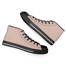 Load image into Gallery viewer, Ti Amo I love you - Exclusive Brand - High-Top Canvavs Shoes - Black Soles
