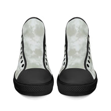 Load image into Gallery viewer, Ti Amo I love you - Exclusive Brand - High-Top Canvas Shoes - Black Soles
