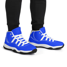 Load image into Gallery viewer, Ti Amo I love you - Exclusive Brand - Blue Blue Eyes - High Top Air Retro Sneakers - White Laces
