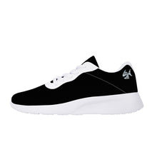 Load image into Gallery viewer, Ti Amo I love you  - Exclusive Brand  - Black  - Mens / Womens - Air Mesh Running Shoes - White Soles
