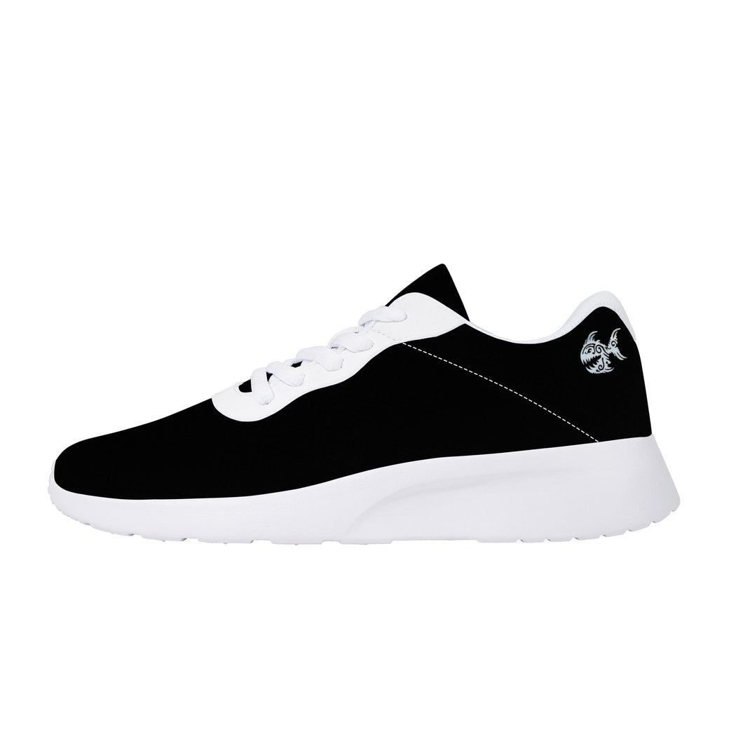 Ti Amo I love you  - Exclusive Brand  - Black  - Mens / Womens - Air Mesh Running Shoes - White Soles