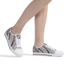 Load image into Gallery viewer, Ti Amo I love you - Exclusive Brand -  Low-Top Canvas Shoes - White Soles
