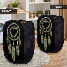 Load image into Gallery viewer, Ti Amo I love you - Exclusive Brand  - Laundry Hamper Black
