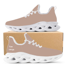 Load image into Gallery viewer, Ti Amo I love you - Exclusive Brand  - Quicksand - Mens / Womens - Flex Control Sneakers- White Soles
