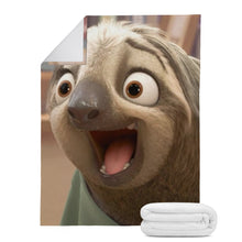 Load image into Gallery viewer, Ti Amo I love you - Exclusive Brand - Zootopia Flash Slothmore - Micro Fleece Blankets
