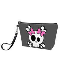 Load image into Gallery viewer, Ti Amo I love you - Exclusive Brand  - Davy&#39;s Grey - Skeleton - Sling Cosmetic Bag
