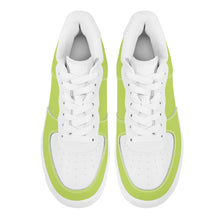 Load image into Gallery viewer, Ti Amo I love you - Exclusive Brand - Celery &amp; White - Low Top Unisex Sneakers
