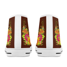 Load image into Gallery viewer, Ti Amo I love you  - Exclusive Brand - High-Top Canvas Shoes - White Soles
