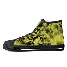 Load image into Gallery viewer, Ti Amo I love you - Exclusive Brand - High-Top Canvas Shoes - Black Soles
