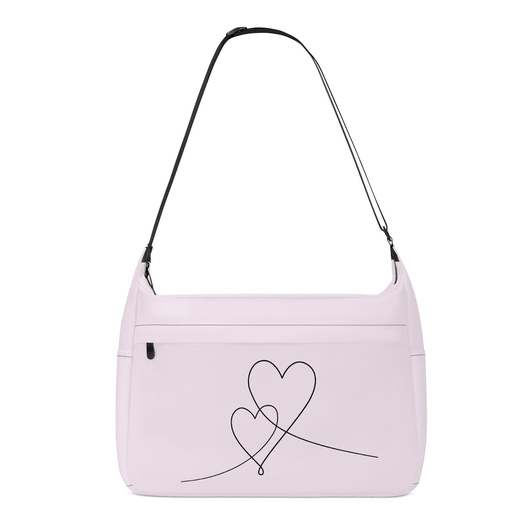 Ti Amo I love you - Exclusive Brand - Amour - Double Script Heart - Journey Computer Shoulder Bag